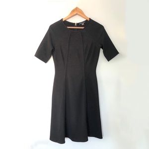 Tommy Hilfiger Shimmer Black Fit and Flare Dress